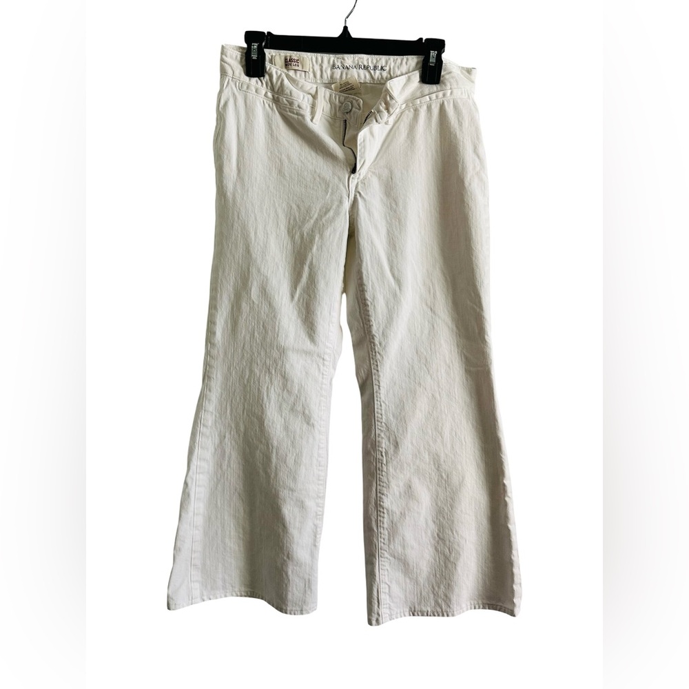 White Wide-Leg Pants